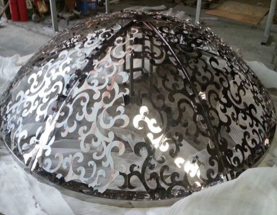 A Laser Cut Metal Dome