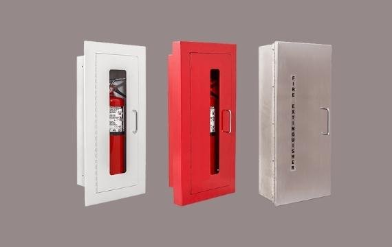 Fire Extinguisher Cabinet Installation