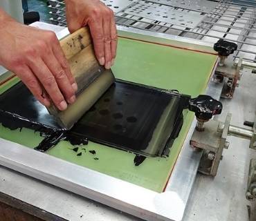 Sheet Metal Screen Printing