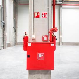 Fire Hose Cabinet for Warehouses
