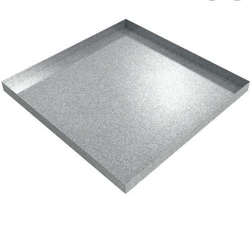 square sheet metal drain pan