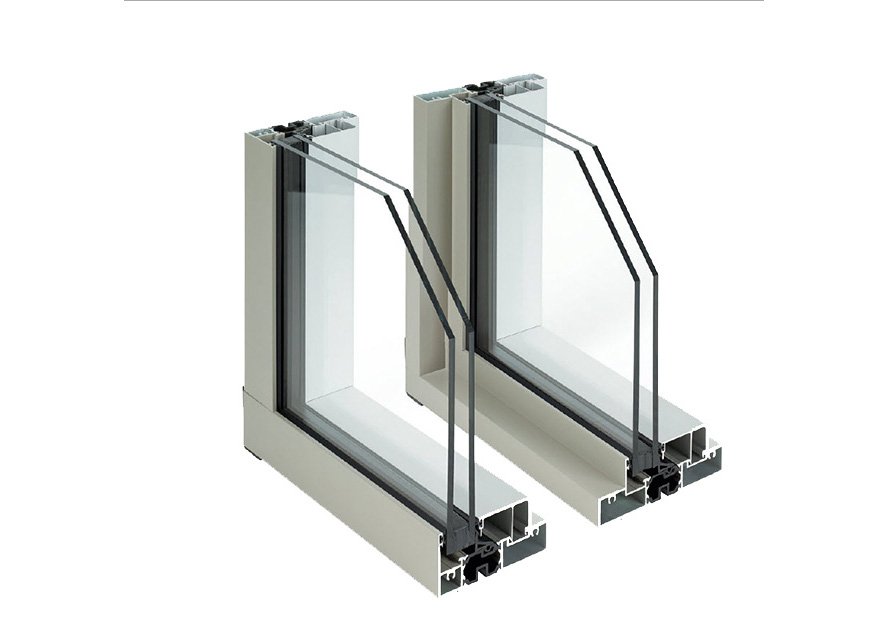 Aluminum window frame