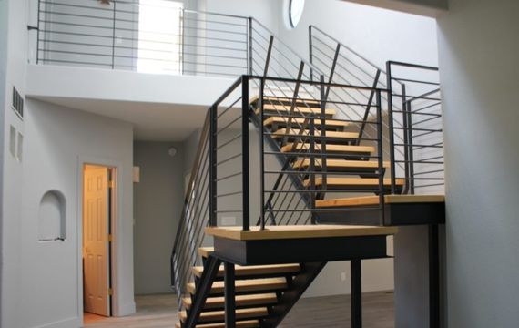 Prefabricated Metal Stairs Fabrication