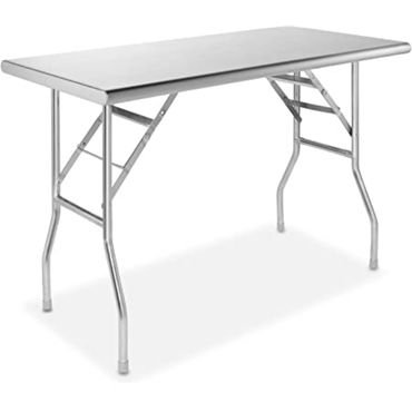 Folding Stainless Steel Work Table