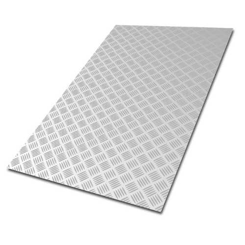 Five Bars Aluminum Checkered Plate