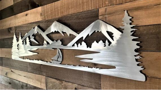 Metal Wall Art Can Take On Many Different Forms
