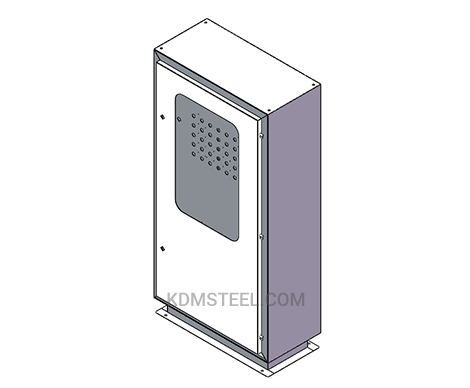Carbon Steel Wall Mount Lockable Recessed Electrical Enclosure