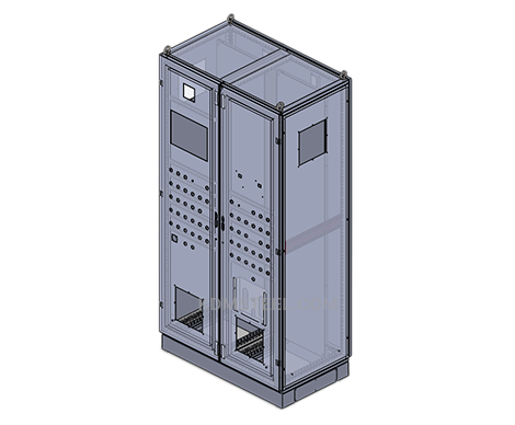 Custom Stainless Steel 316 Double Door Enclosure