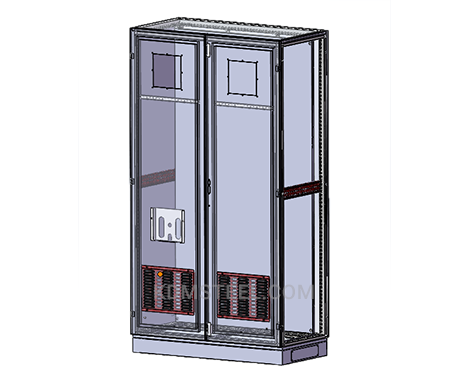 Double Door Free Standing Stainless Steel Electrical Enclosure