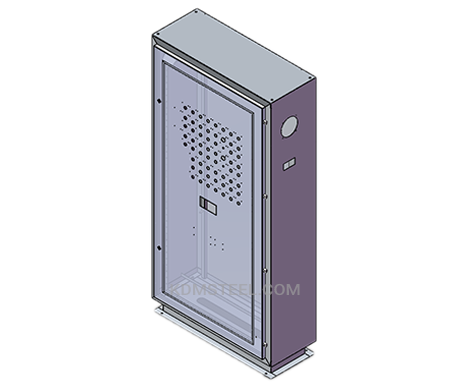 Single Door Free Standing Steel IP65 Enclosure