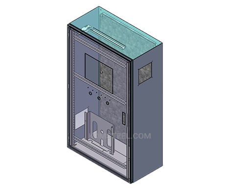 Wall Mount IP65 Enclosure with Window