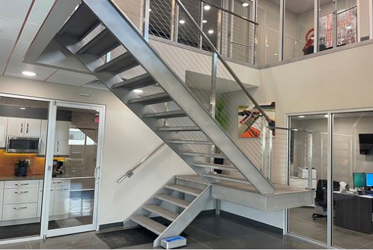 Stainless Steel Staircase