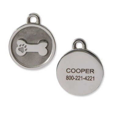 Promotional Laser Cut and Engraving Metal for Pet Tag