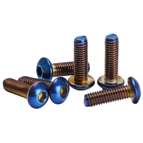Burnt Titanium Steering Wheel Bolts Fit